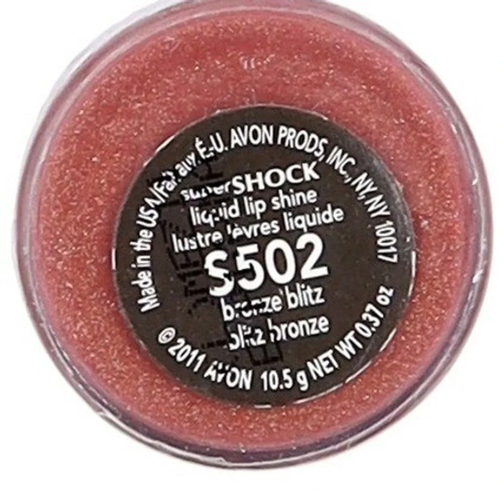 Avon - Super Shock - Liquid Lips - Bronze‎ Blitz - 10.5 g / .37 oz